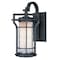 Maxim Lighting Oakville LED E26 1-Light 12" Wide Black Oxide Outdoor Wall Sconce 65786WGBO - alternate 1